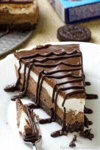 Chocolate cheesecake